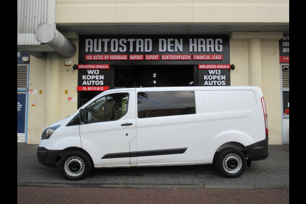 Ford Transit Custom 290 2.0 TDCI L2H1 Dubbel Cabine 6 Persoons