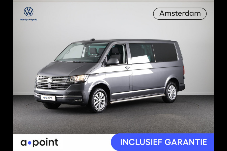 Volkswagen Transporter 2.0 TDI L2H1 30 DC Highline 150 pk Automaat | Verlengde garantie | Navigatie | Trekhaak | Parkeersensoren | Cruise control |