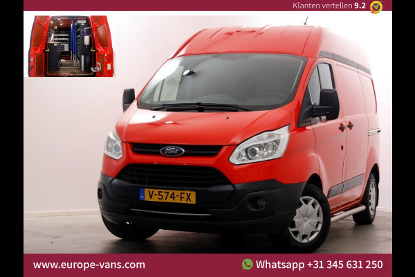 Ford Transit Custom 2.0 TDCI 130pk E6 L1H2 Trend Airco/Inrichting/2x Schuifdeur 04-2017