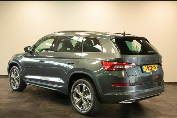 Škoda Kodiaq 1.5 TSI Sportline Business 7pers. Pano schuifdak Virtual cockpit Navigatie 19 inch LMV Canton audio 2 Jaar garantie mogelijk* ( vraag naar de voorwaarde)