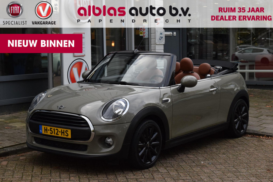 MINI Cabrio 1.5 One Chili|Leer|Sportst.|Carplay|17"