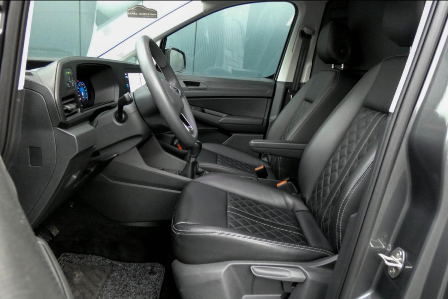 Volkswagen Caddy Cargo 2.0 TDI Style | DIGITAAL DISPLAY | LEDEREN STOELEN | NAVIGATIE | APLLE CARPLAY / ANDROID AUTO