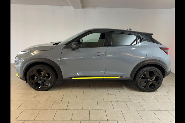 Nissan Juke 1.0 DIG-T Kiiro AIRCO CLIMA NAVI CRUISE ELEK RAMEN STOELVERW BLUETOOTH CAMERA CENT VERG PRIVACYGLAS NIEUWSTAAT