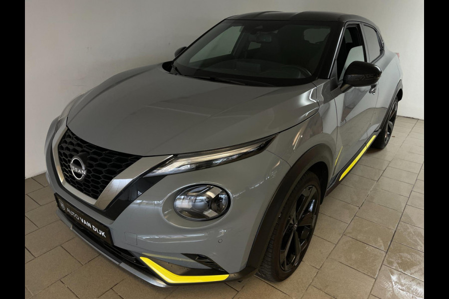 Nissan Juke 1.0 DIG-T Kiiro AIRCO CLIMA NAVI CRUISE ELEK RAMEN STOELVERW BLUETOOTH CAMERA CENT VERG PRIVACYGLAS NIEUWSTAAT