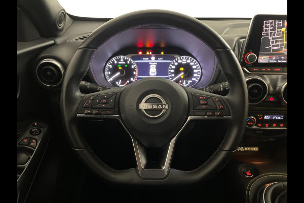 Nissan Juke 1.0 DIG-T Kiiro AIRCO CLIMA NAVI CRUISE ELEK RAMEN STOELVERW BLUETOOTH CAMERA CENT VERG PRIVACYGLAS NIEUWSTAAT