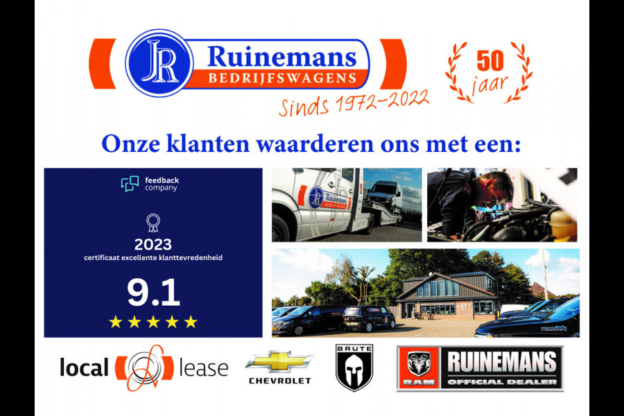 Renault Master 2.3 dCi 131 PK L3 MAXI / PICK UP / DUBBELE CABINE / 7 PERS. / AIRCO / CRUISE / TREKHAAK / DUBBEL CABINE