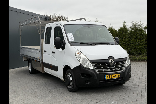 Renault Master 2.3 DCI 131 PK L3 MAXI / PICK UP / UNIEK 22.842 KM !! / DUBBELE CABINE / EXTRA LANG / DUBBEL LUCHT / IMPERIAAL / TREKHAAK