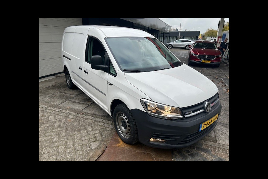 Volkswagen Caddy 1.4 TGI L2H1 EcoFuel Maxi Comfortline AIRCO I NAVIGATIE I CRUISE CONTROL I RIJDEN OP GROEN GAS CO2 NEUTRAAL I 1e EIGENAAR I COMPLETE ONDERHOUDSHISTORIE