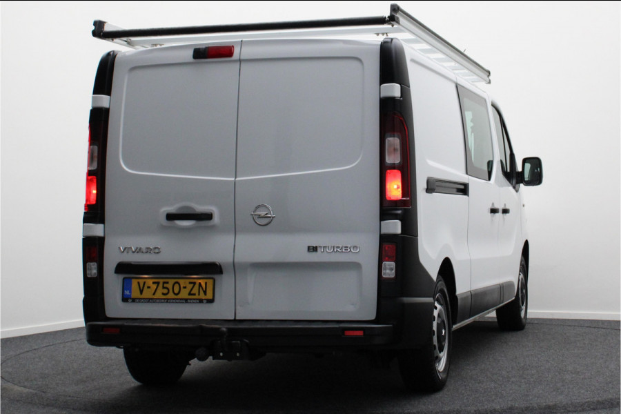 Opel Vivaro 1.6 CDTI L2H1 DC Business+ EcoFlex 6-Zits, Airco, Cruise, Navigatie, Bluetooth, Camera, Trekhaak