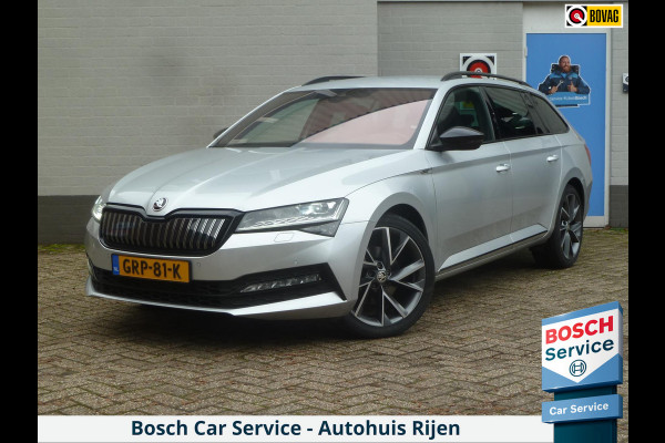 Škoda Superb Combi 1.4 TSI iV Sportline|Sportstoelen|Memory|Virtual-Cockpit|Keyless-Entry|Canton-Audio|Matrix-LED