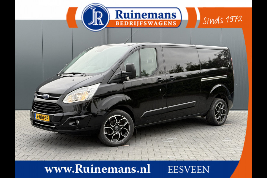 Ford Transit Custom 2.0 TDCI 131 PK / L2H1 / DUBBELE CABINE / 2x SCHUIFDEUR / 2.5 TONS TREKHAAK / CAMERA / DUBBEL CABINE