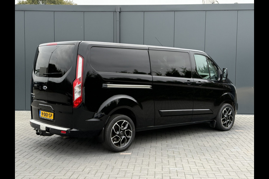 Ford Transit Custom 2.0 TDCI 131 PK / L2H1 / DUBBELE CABINE / 2x SCHUIFDEUR / 2.5 TONS TREKHAAK / CAMERA / DUBBEL CABINE