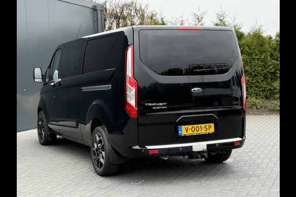 Ford Transit Custom 2.0 TDCI 131 PK / L2H1 / DUBBELE CABINE / 2x SCHUIFDEUR / 2.5 TONS TREKHAAK / CAMERA / DUBBEL CABINE