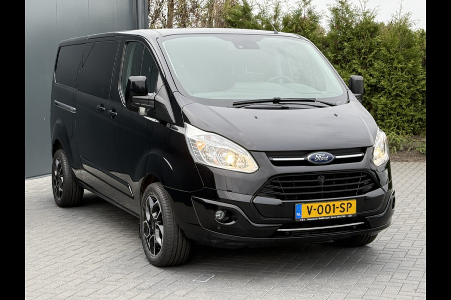 Ford Transit Custom 2.0 TDCI 131 PK / L2H1 / DUBBELE CABINE / 2x SCHUIFDEUR / 2.5 TONS TREKHAAK / CAMERA / DUBBEL CABINE