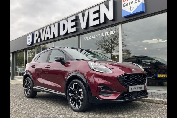 Ford Puma 1.0 EcoBoost Hybrid ST-Line X Vivid Ruby Edition 155pk/114kW Automaat | Speciale uitvoering | Driver Assistance Pack | Keyless | Winter Pack | Technology Pack | etc. etc.