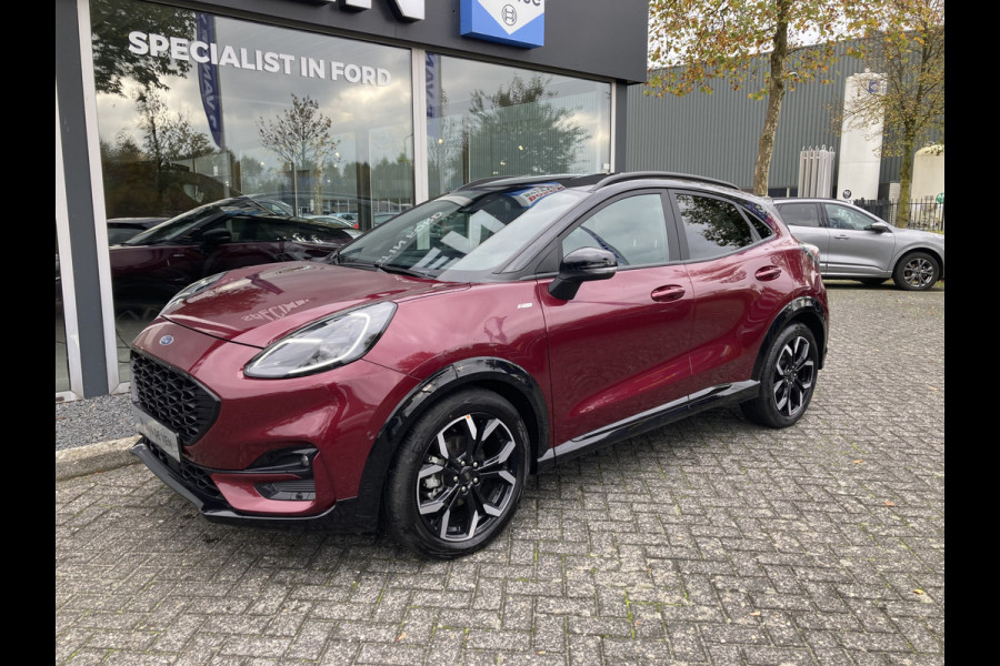 Ford Puma 1.0 EcoBoost Hybrid ST-Line X Vivid Ruby Edition 155pk/114kW Automaat | Speciale uitvoering | Driver Assistance Pack | Keyless | Winter Pack | Technology Pack | etc. etc.