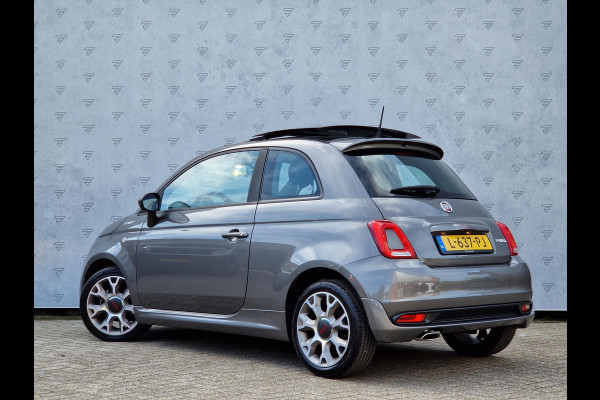 Fiat 500 1.0 Hybrid Sport | Open Dak | Cruise | Apple Carplay / Android Auto | PDC | Licht- en Regensensor |