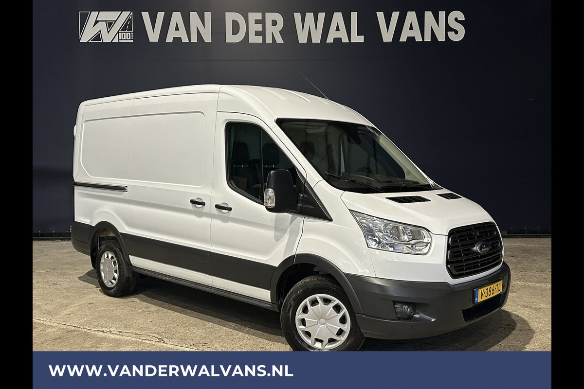 Ford Transit 2.0 TDCI 131pk L2H2 Euro6 Airco | 2800kg Trekhaak | Navigatie | Camera cruisecontrol, parkeersensoren, verwarmde voorruit, bijrijdersbank, apple carplay, android auto