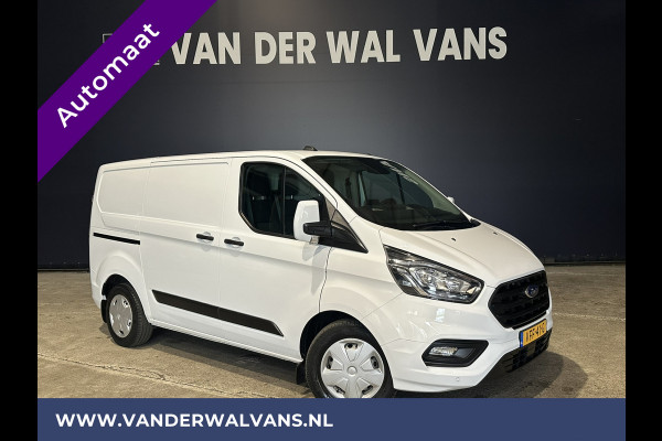 Ford Transit Custom 2.0 TDCI 130pk Automaat L1H1 inrichting Euro6 Airco | Navigatie | Trekhaak stoelverwarming, cruisecontrol, parkeersensoren, verwarmde voorruit, led, 3 zits