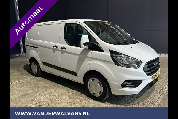 Ford Transit Custom 2.0 TDCI 130pk Automaat L1H1 inrichting Euro6 Airco | Navigatie | Trekhaak stoelverwarming, cruisecontrol, parkeersensoren, verwarmde voorruit, led, 3 zits