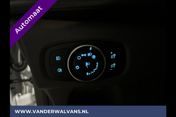 Ford Transit Custom 2.0 TDCI 130pk Automaat L1H1 inrichting Euro6 Airco | Navigatie | Trekhaak stoelverwarming, cruisecontrol, parkeersensoren, verwarmde voorruit, led, 3 zits