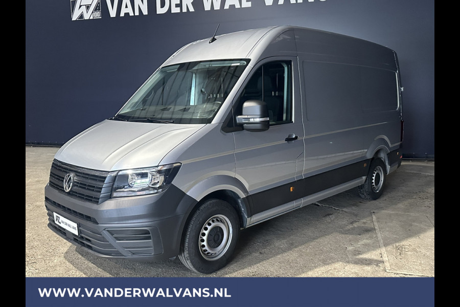 Volkswagen Crafter 2.0 TDI 140pk L3H3 L2H2 Euro6 Airco | Navigatie | Apple Carplay | 3000kg Trekhaak android auto, bijrijdersbank