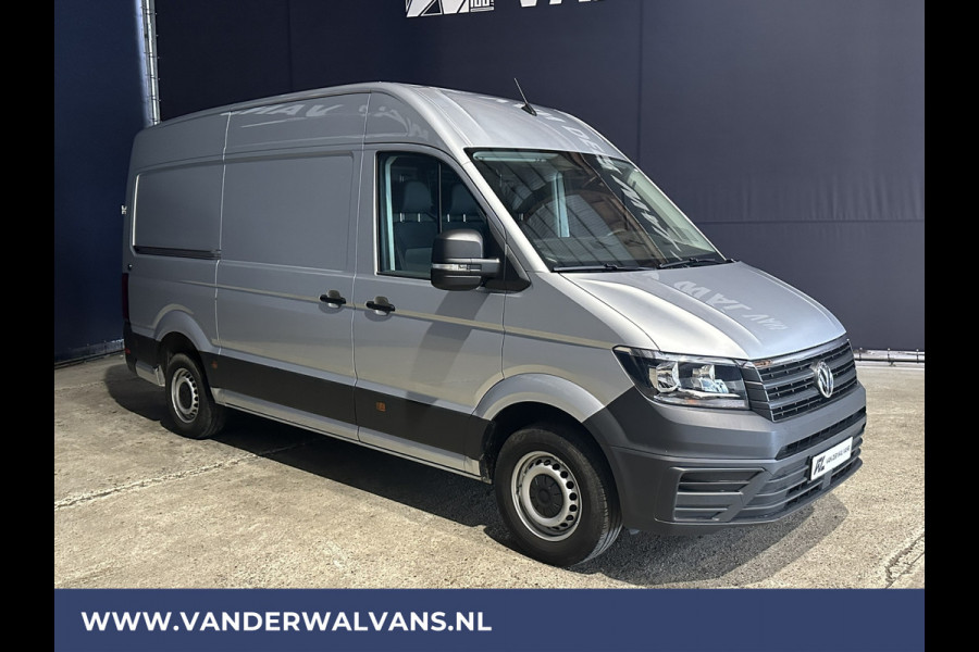 Volkswagen Crafter 2.0 TDI 140pk L3H3 L2H2 Euro6 Airco | Navigatie | Apple Carplay | 3000kg Trekhaak android auto, bijrijdersbank