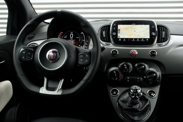 Fiat 500 0.9 TwinAir Turbo Sport |NAVIGATIE, AIRCO, SPORTSTOELEN, LEDER, BLUETOOTH, 16 INCH|