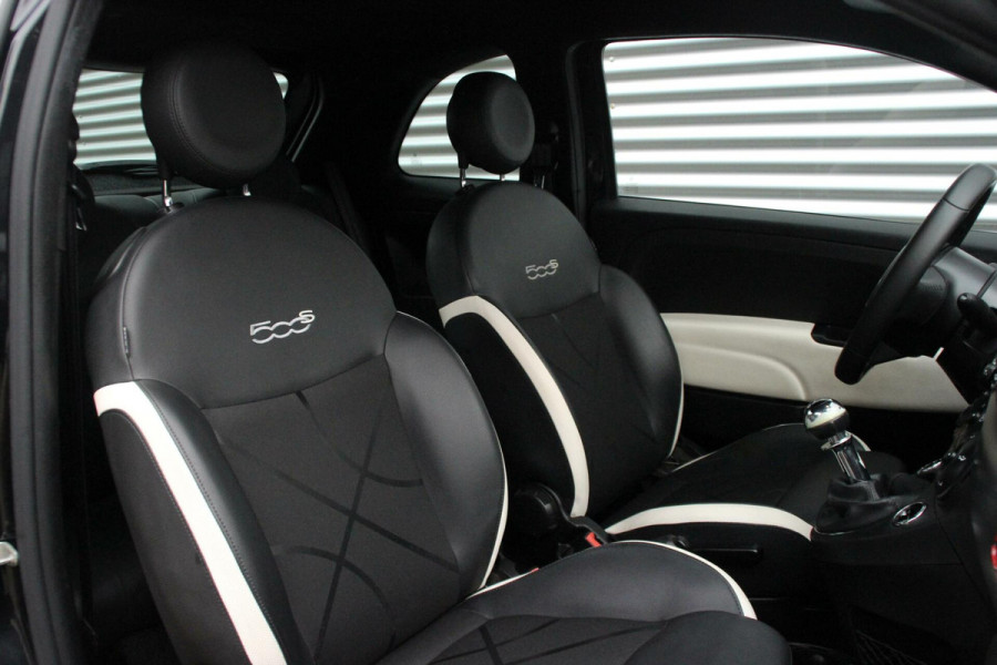 Fiat 500 0.9 TwinAir Turbo Sport |NAVIGATIE, AIRCO, SPORTSTOELEN, LEDER, BLUETOOTH, 16 INCH|