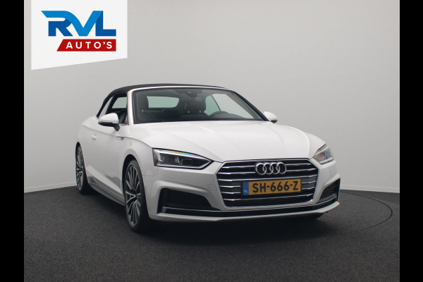 Audi A5 Cabriolet 2.0 TFSI *2 x S-Line* Origineel NL Leder Navigatie Trekhaak