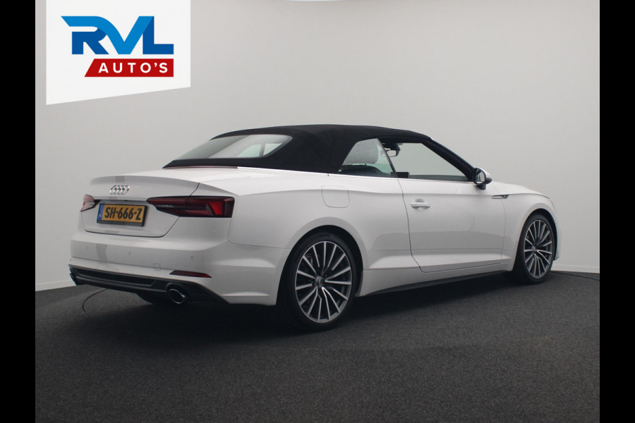 Audi A5 Cabriolet 2.0 TFSI *2 x S-Line* Origineel NL Leder Navigatie Trekhaak