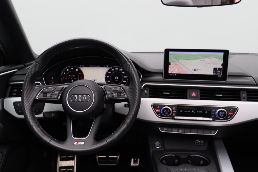 Audi A5 Cabriolet 2.0 TFSI *2 x S-Line* Origineel NL Leder Navigatie Trekhaak