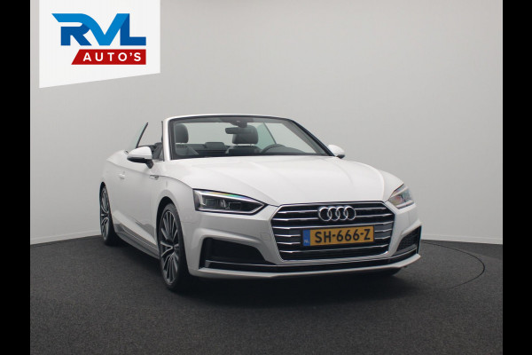 Audi A5 Cabriolet 2.0 TFSI *2 x S-Line* Origineel NL Leder Navigatie Trekhaak