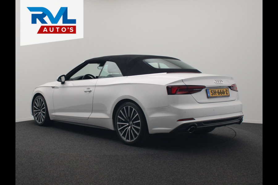 Audi A5 Cabriolet 2.0 TFSI *2 x S-Line* Origineel NL Leder Navigatie Trekhaak