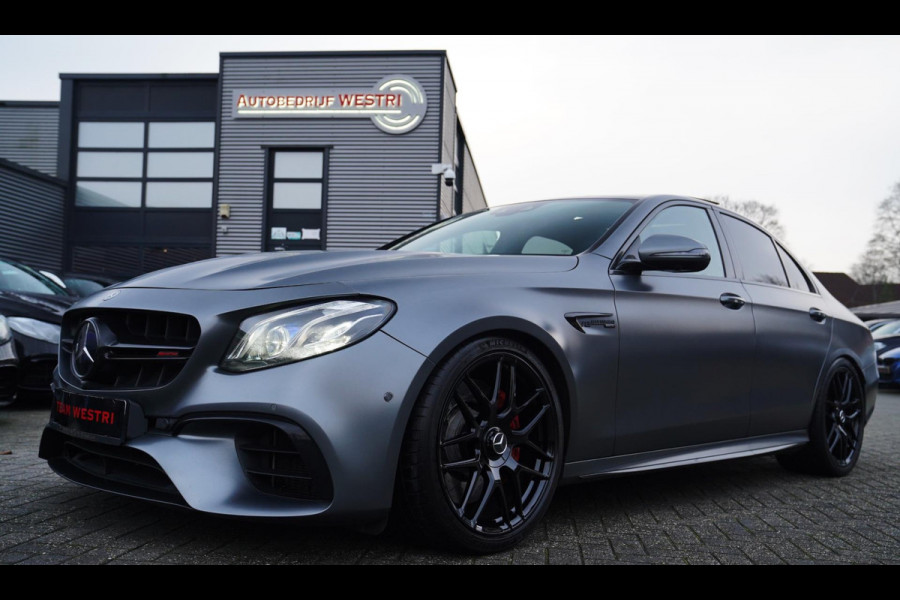 Mercedes-Benz E-Klasse E63 S AMG 4MATIC Premium Plus | Burmester | Adaptieve cruise | Panorama | HuD |Dealer onderhouden | IWC