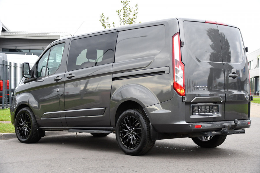 Ford Transit Custom 300 2.0 TDCI L1H1 DC Limited Raptor Edition Camera, Cruise, Carplay, Automaat, Stoelverwarming, LED, Automaat, 170PK, Trekhaak, UNIEK!