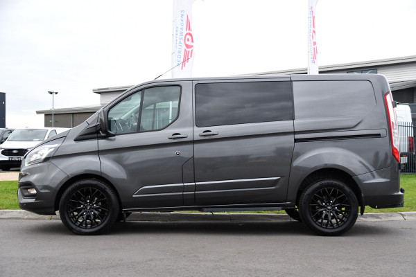 Ford Transit Custom 300 2.0 TDCI L1H1 DC Limited Raptor Edition Camera, Cruise, Carplay, Automaat, Stoelverwarming, LED, Automaat, 170PK, Trekhaak, UNIEK!