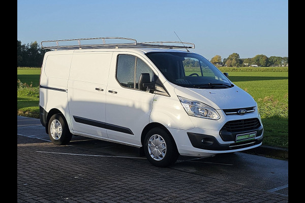 Ford Transit Custom 310 2.0 TDCI L1H1 Trend 2XZijdeur NAP Euro6 Imperiaal  Wp-Inrichting Oh-Historie!