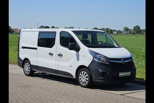 Opel Vivaro 1.6 CDTI L2H1 DC EcoFlex Airco Trekhaak 120Pk Euro6!