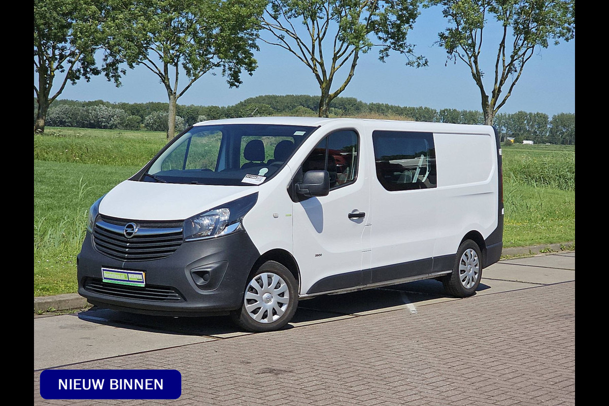 Opel Vivaro 1.6 CDTI L2H1 DC EcoFlex Airco Trekhaak 120Pk Euro6!