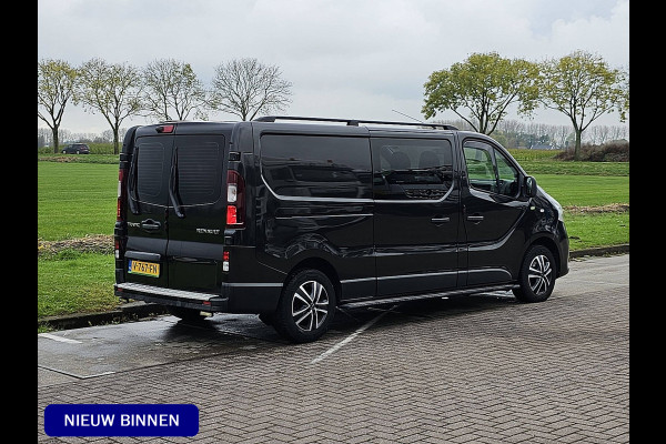 Renault Trafic 1.6 dCi T29 L2H1 DC NAP Airco Navi Sidebars Lm-Velgen + Bullbar NAP Euro6!