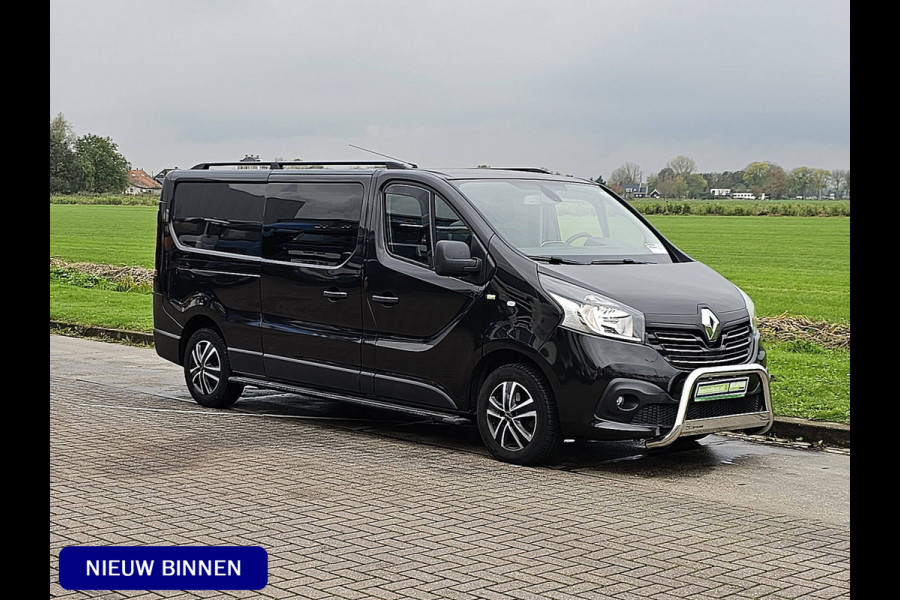 Renault Trafic 1.6 dCi T29 L2H1 DC NAP Airco Navi Sidebars Lm-Velgen + Bullbar NAP Euro6!