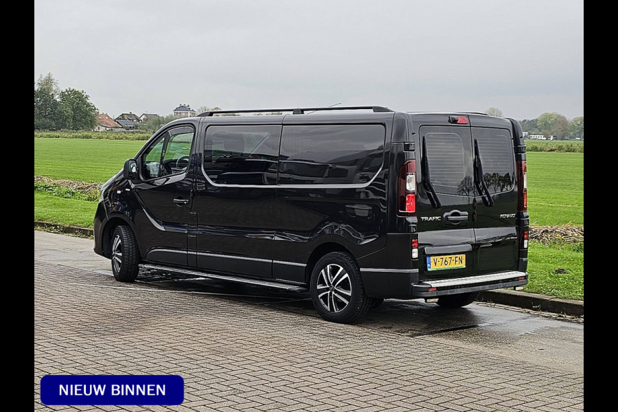 Renault Trafic 1.6 dCi T29 L2H1 DC NAP Airco Navi Sidebars Lm-Velgen + Bullbar NAP Euro6!