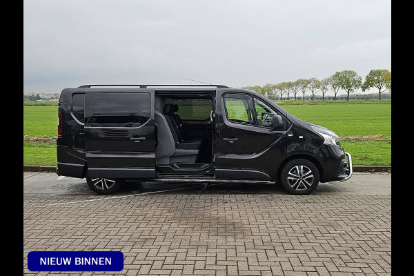 Renault Trafic 1.6 dCi T29 L2H1 DC NAP Airco Navi Sidebars Lm-Velgen + Bullbar NAP Euro6!