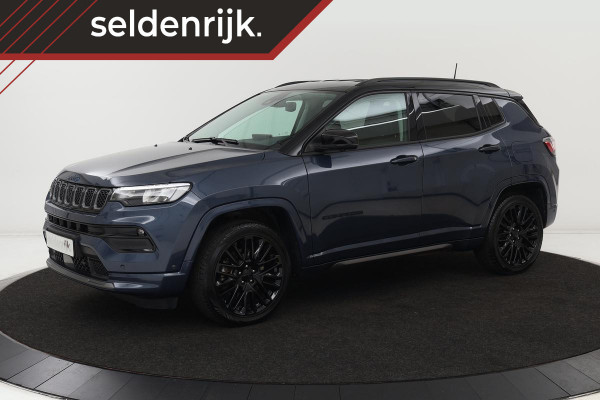 Jeep Compass 4xe 240 Plug-in S | Leder | 360 Camera | Stoel & stuurverwarming | Park Assist | Carplay | Adaptive Cruise | Navigatie