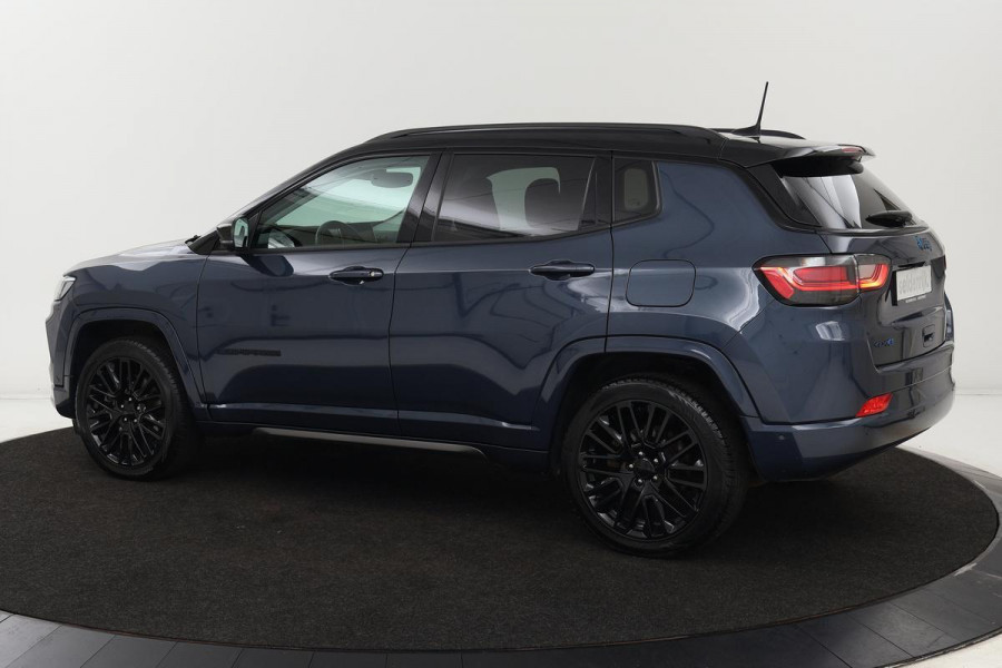 Jeep Compass 4xe 240 Plug-in S | Leder | 360 Camera | Stoel & stuurverwarming | Park Assist | Carplay | Adaptive Cruise | Navigatie