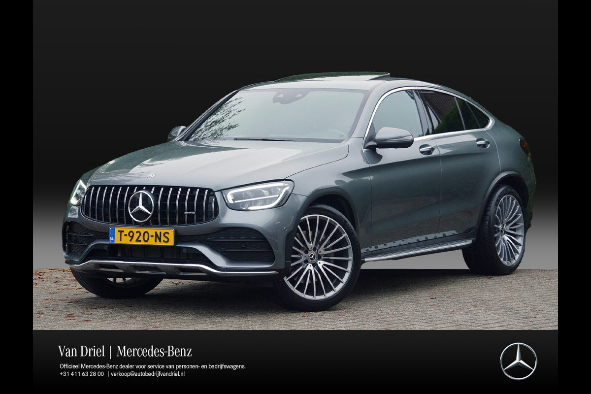 Mercedes-Benz GLC Coupé GLC 300 4M Coupé AMG Line | Schuifdak Distronic Dodehoek Keyless