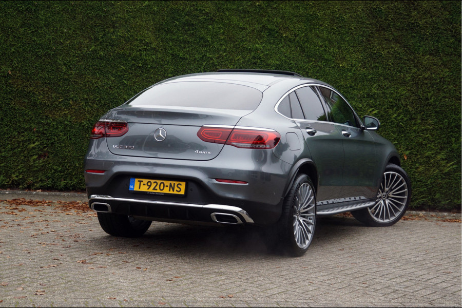 Mercedes-Benz GLC Coupé GLC 300 4M Coupé AMG Line | Schuifdak Distronic Dodehoek Keyless