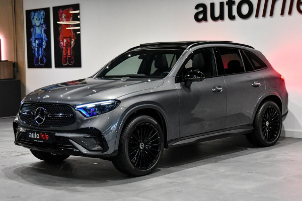 Mercedes-Benz GLC 300e 4MATIC AMG Night. Pano, Digital, Memory, ACC, 360, Keyless, 21'' Trekhaak, Dodeh, CarPlay, Sfeer!