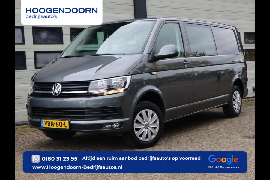 Volkswagen Transporter 2.0 TDI Euro 6 102 pk L2 Lang DC 5 Pers. - Navi - Cruise